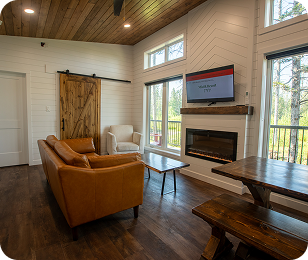 Mistik Resort living room